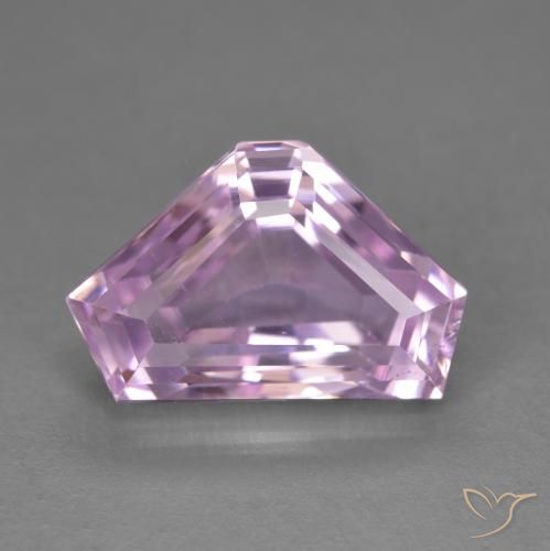 8.14ct طبيعي وردى أرجوانى ملكى كونزيت, فانسى, قليلا جدا