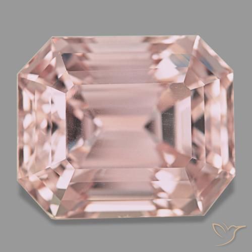 38.18ct وردي كونزيت, قص الزمرد, VVS-VS