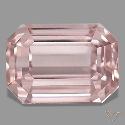 60.39ct وردي كونزيت, قص الزمرد, VVS-VS