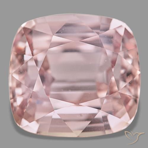60.24ct وردي كونزيت, وسادة, قليلا جدا