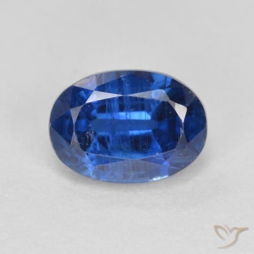 1.29ct طبيعي أزرق بحرى الكيانيت, بيضوي, VS-SI