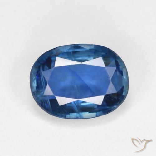 1.82ct طبيعي أزرق بحرى الكيانيت, بيضوي, VS-SI