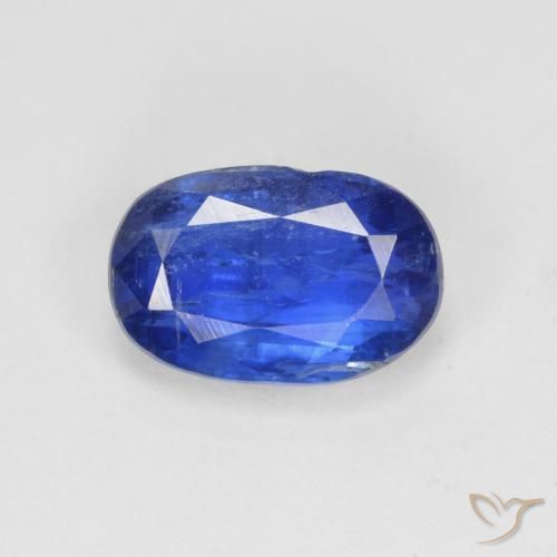 2.25ct طبيعي أزرق بحرى الكيانيت, بيضوي, SI-I1