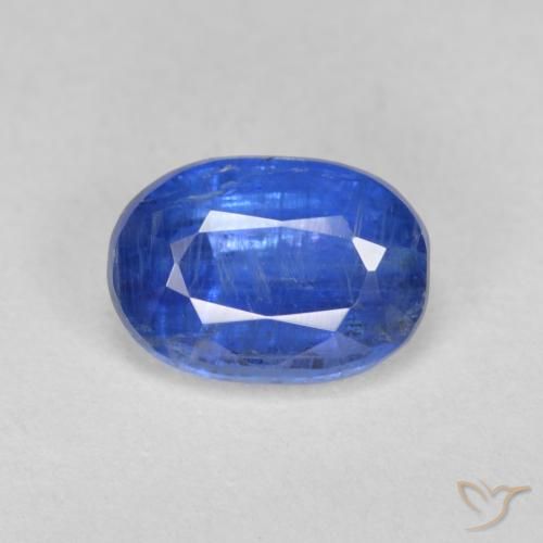 2.73ct طبيعي أزرق مصرى الكيانيت, بيضوي, SI-I1