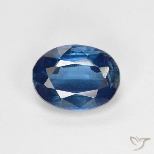 1.73ct طبيعي أزرق بحرى الكيانيت, بيضوي, VS-SI