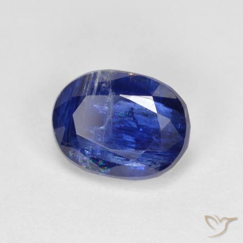 2.04ct طبيعي الأزرق الملكي الكيانيت, بيضوي, VS-SI