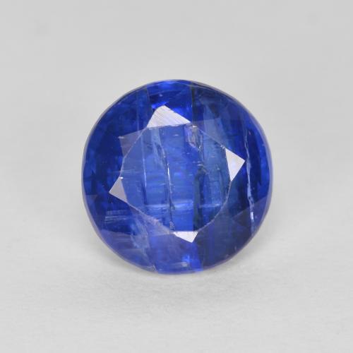 1.46ct طبيعي ازرق غامق الكيانيت, دائري, SI-I1