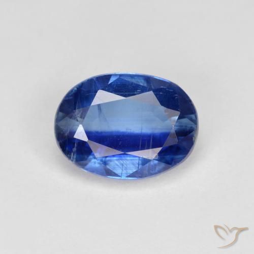 1.76ct طبيعي أزرق بحرى الكيانيت, بيضوي, VS-SI