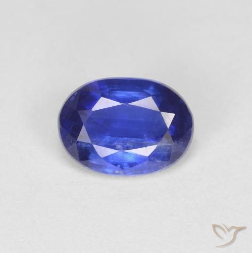 0.80ct طبيعي أزرق بحرى الكيانيت, بيضوي, VS-SI