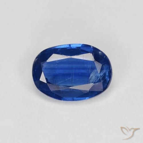 1.02ct طبيعي أزرق بحرى الكيانيت, بيضوي, VS-SI