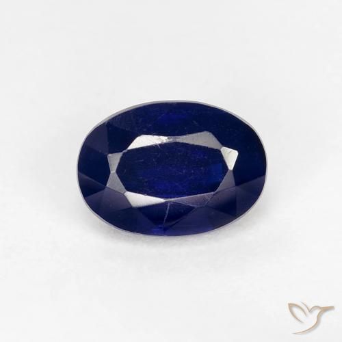 1.12ct طبيعي أزرق غامق جدا الكيانيت, بيضوي, VS-SI