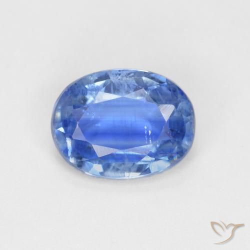 1.52ct طبيعي أزرق فاتح الكيانيت, بيضوي, VS-SI