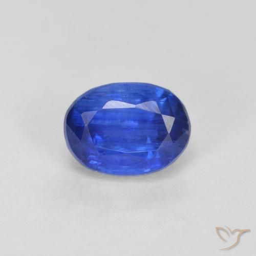 1.45ct طبيعي أزرق مصرى غامق الكيانيت, بيضوي, VS-SI
