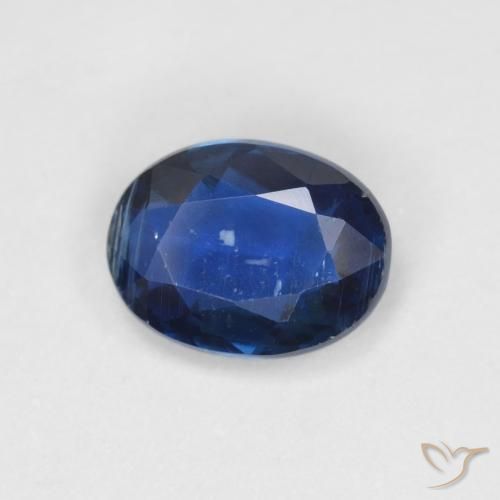 1.39ct طبيعي أزرق بحرى الكيانيت, بيضوي, VS-SI