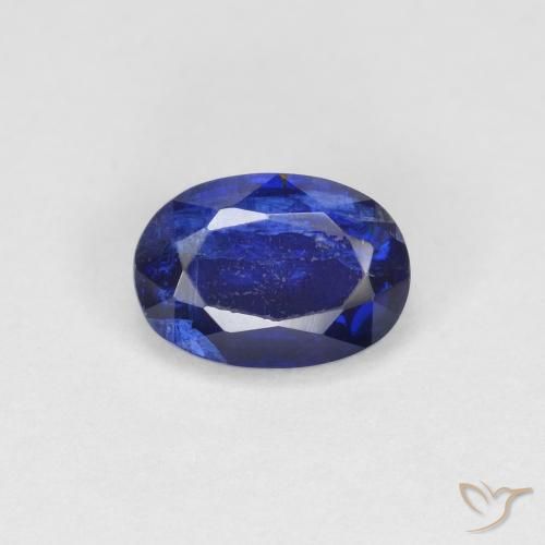 1.12ct طبيعي أزرق غامق الكيانيت, بيضوي, VS-SI
