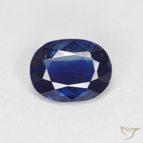 1.39ct طبيعي أزرق بحرى الكيانيت, بيضوي, VS-SI
