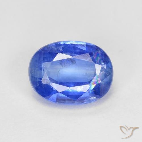 1.81ct طبيعي أزرق سماوى غامق الكيانيت, بيضوي, VS-SI