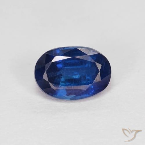 1.08ct طبيعي أزرق بحرى الكيانيت, بيضوي, VS-SI