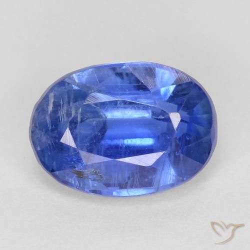 1.09ct طبيعي أزرق بحرى الكيانيت, بيضوي, SI