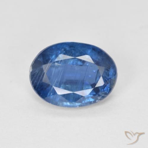 1.38ct طبيعي أزرق بحرى الكيانيت, بيضوي, SI