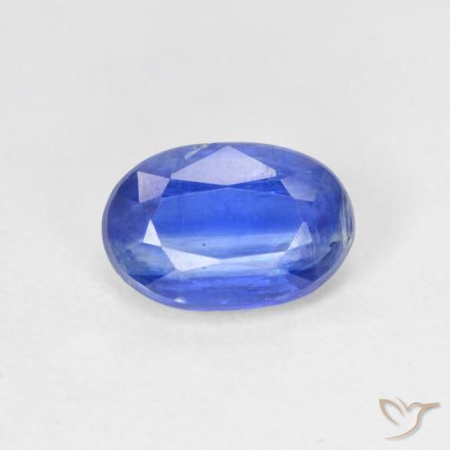 2.21ct طبيعي أزرق حقيقى الكيانيت, بيضوي, SI