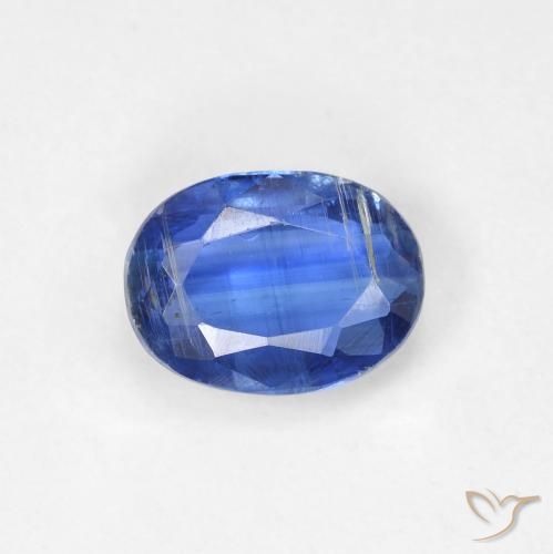 1.65ct طبيعي أزرق لامع الكيانيت, بيضوي, SI