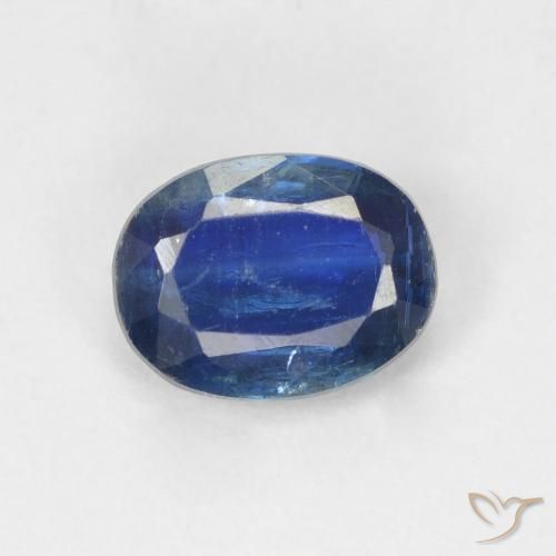 1.57ct طبيعي أزرق بحرى الكيانيت, بيضوي, SI