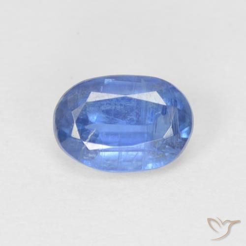 1.07ct طبيعي أزرق فاتح الكيانيت, بيضوي, SI