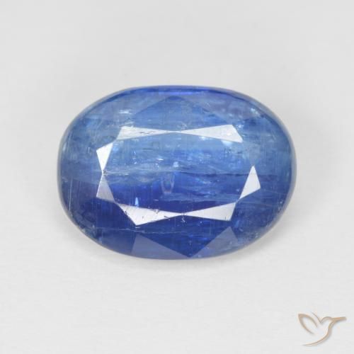 4.25ct طبيعي أزرق بحرى الكيانيت, بيضوي, SI