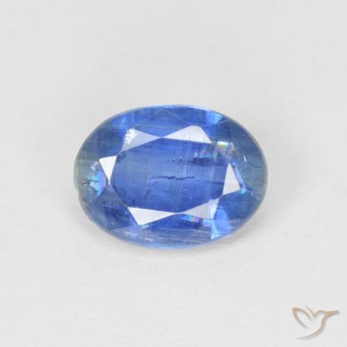 1.00ct طبيعي أزرق فاتح الكيانيت, بيضوي, SI
