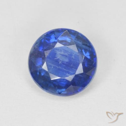 1.03ct طبيعي أزرق حقيقى الكيانيت, دائري, SI