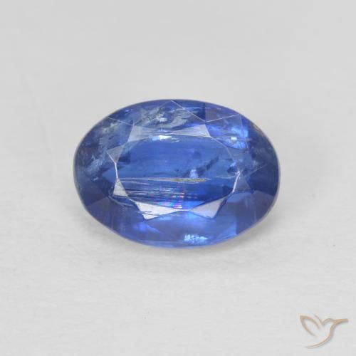 1.01ct طبيعي أزرق بحرى الكيانيت, بيضوي, SI