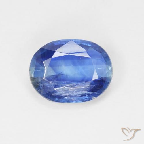 2.72ct طبيعي أزرق حقيقى الكيانيت, بيضوي, SI