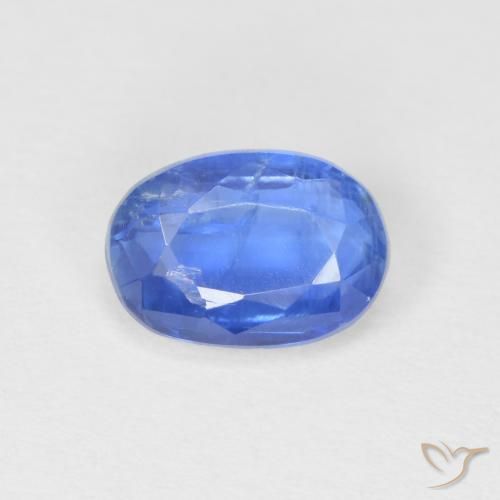 1.10ct طبيعي أزرق فاتح الكيانيت, بيضوي, SI