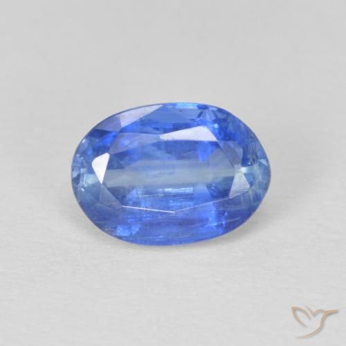 1.23ct طبيعي أزرق فاتح الكيانيت, بيضوي, SI