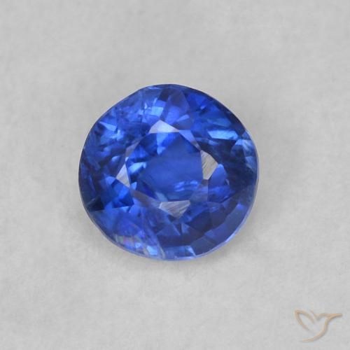 0.36ct طبيعي أزرق حقيقى الكيانيت, دائري, SI
