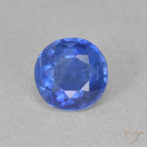 0.33ct طبيعي أزرق حقيقى الكيانيت, دائري, SI