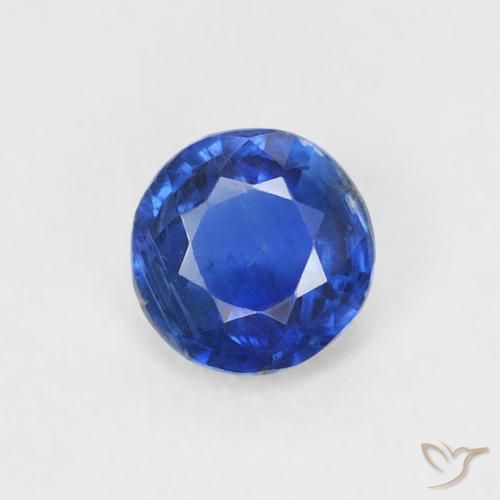 0.31ct طبيعي أزرق حقيقى الكيانيت, دائري, SI