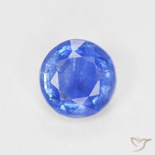 0.36ct طبيعي أزرق فاتح الكيانيت, دائري, SI