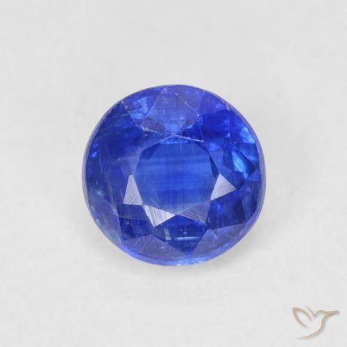 0.75ct طبيعي أزرق بحرى الكيانيت, دائري, SI