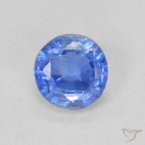0.31ct طبيعي أزرق فاتح الكيانيت, دائري, VS-SI