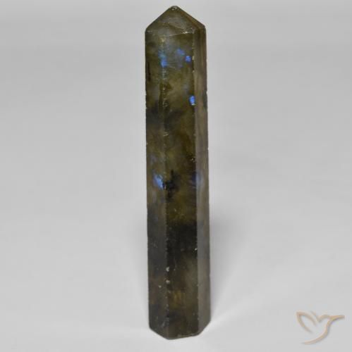 33.69ct طبيعي متعدد الألوان لابرادوريت, فانسى, غير شفاف