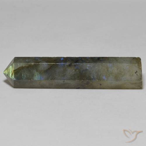 36.49ct طبيعي متعدد الألوان لابرادوريت, فانسى, غير شفاف