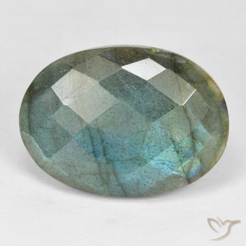 20.14ct طبيعي متعدد الألوان لابرادوريت, بيضوي, غير شفاف