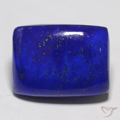 20.40ct طبيعي أزرق بحرى كثيف لازورد, وسادة, غير شفاف, Photo A