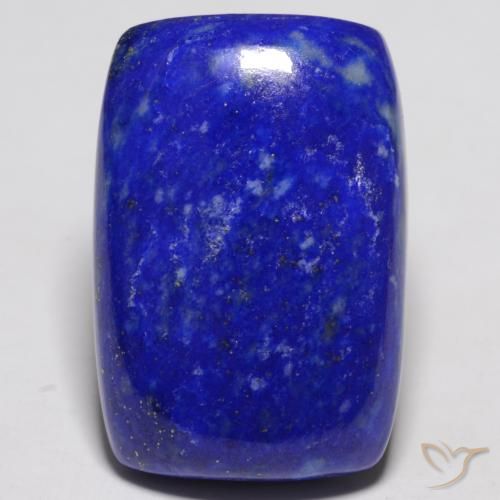 21.24ct طبيعي أزرق كهربائى لازورد, وسادة, غير شفاف, Photo A