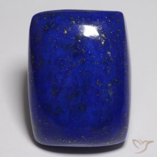 22.68ct طبيعي أزرق بحرى كثيف لازورد, وسادة, غير شفاف