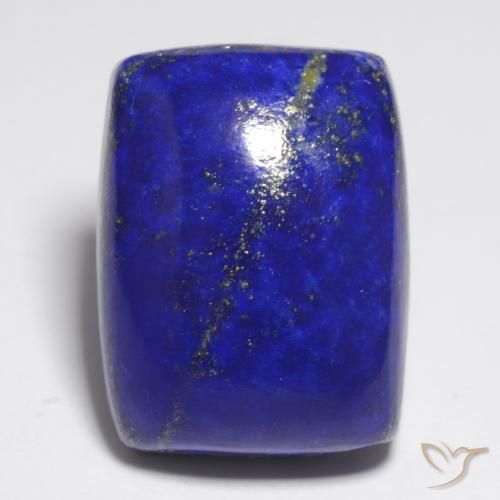 23.77ct طبيعي أزرق بحرى كثيف لازورد, وسادة, غير شفاف