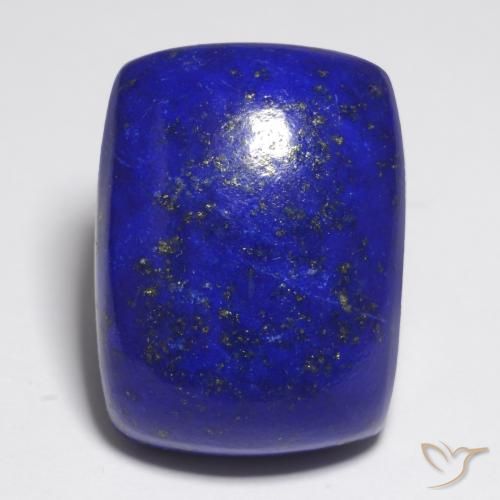 23.33ct طبيعي أزرق بحرى كثيف لازورد, وسادة, غير شفاف
