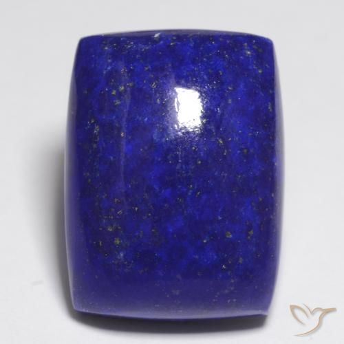 22.44ct طبيعي أزرق بحرى كثيف لازورد, وسادة, غير شفاف